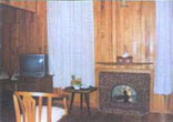 Tv and fire place