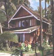 Sandoway resort bungalows on Ngapali beach