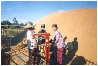 Rice depot - Mrauk Oo