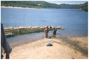 A Chin village on upper Lay Myo river