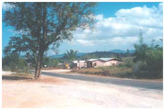 A gas station - Naung Cho to Kyauk Me