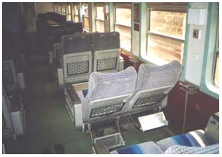 Yangon - Mandalay Train Upper Class Car