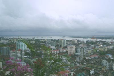 Yangon river