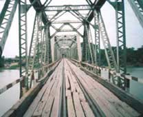 Car-train bridge