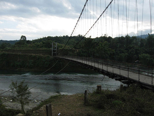 Mulashidi suspension bridge over Malikha river