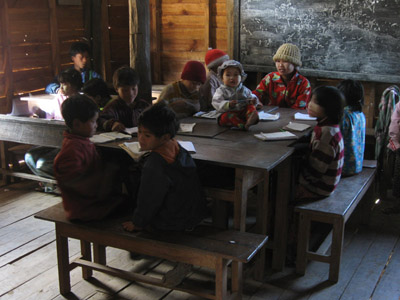 Primary school in E Sakan village