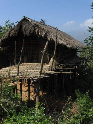 A southern Chin tradional house