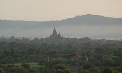 Bagan on Ayeyarwaddy river