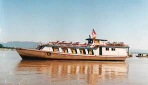 Chartered boat for day trip